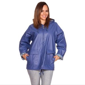 Slick-Ease Lilac Rain Jacket with Lining Size M